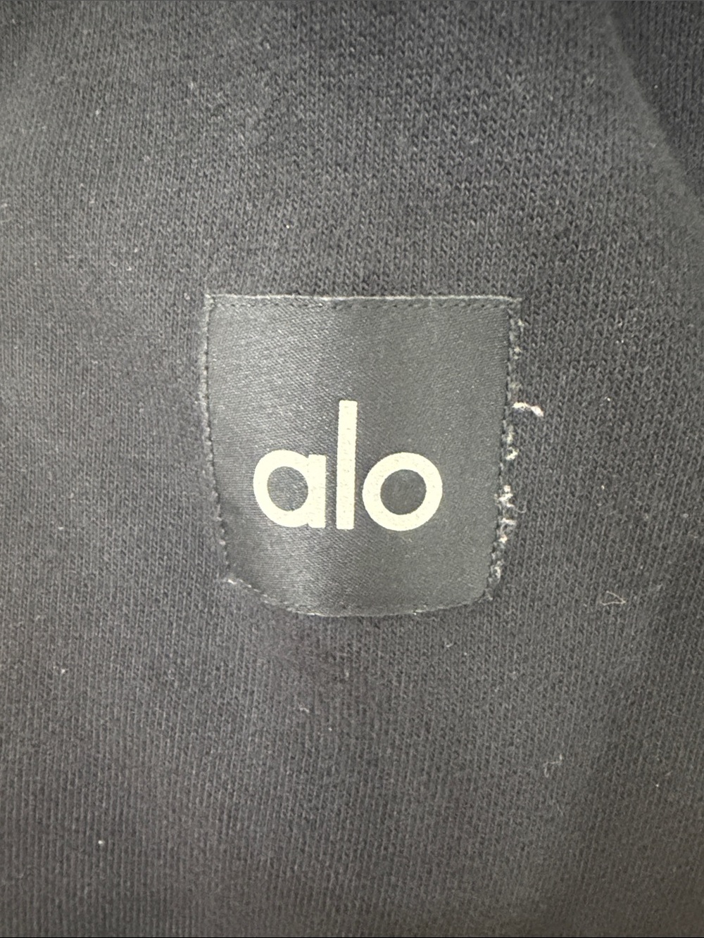 Alo Yoga Renown Heavy Weight Hoodie in Black - Picture 4 of 4